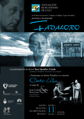 Cartel Favaloro - Lugo 11.12.2014