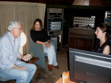 60. Dulce Pontes & Walter Ríos en Estudios ION – Buenos Aires 1.02.2011