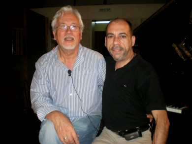 63. Con Walter Ríos en Estudios ION – Buenos Aires 1.02.2011