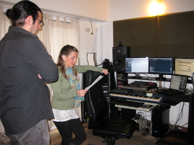 86. María Lombas y José Edelstein en Starmaker Studio – Buenos Aires 12.8.2010