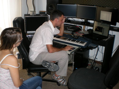 87. María Lombas y Rodo Alfaro en Starmaker Studio – Buenos Aires 12.8.2010